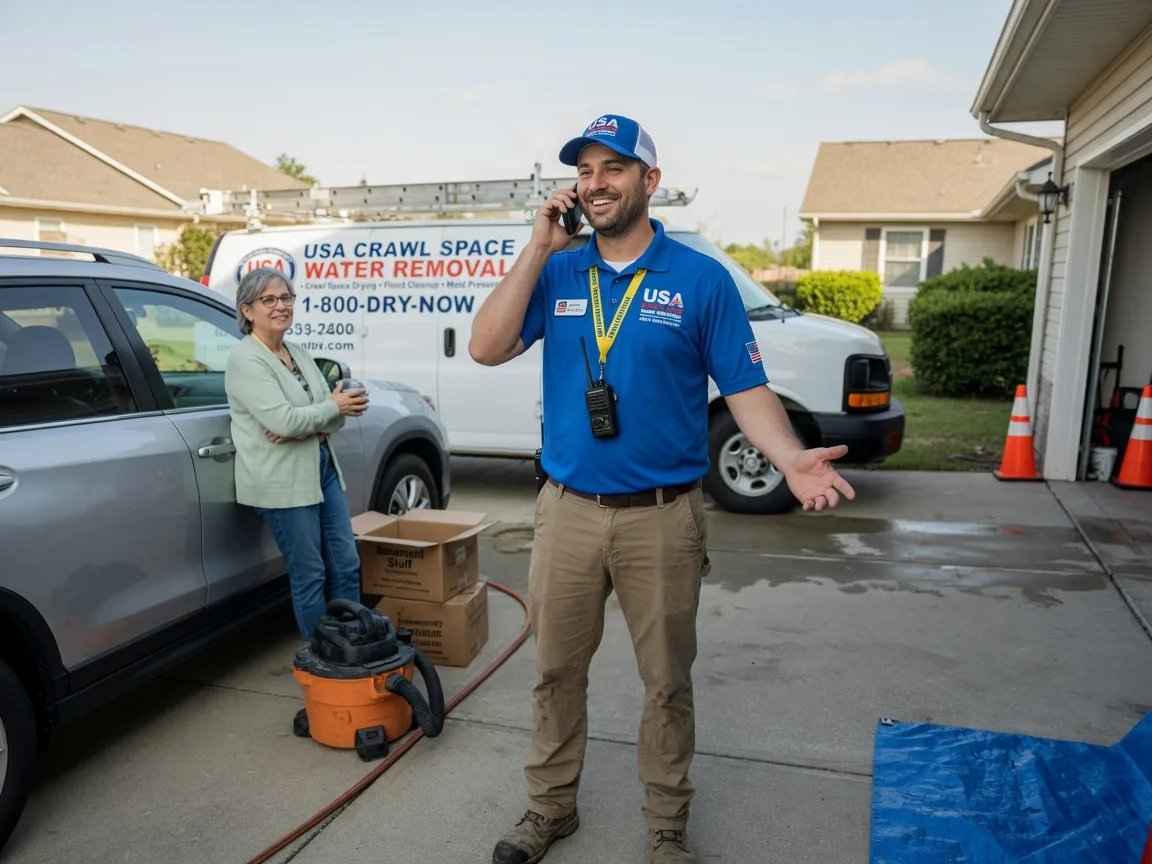 Crawl Space Water Removal Custer, WI FAQs